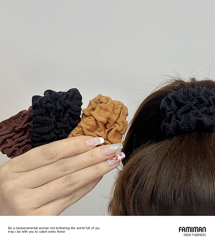 High Elastic Bold Ponytail Hair Bands