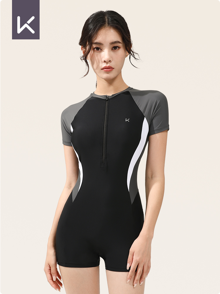 Keep Women's Professional Covering Belly Thin Plus Size Swimsuit