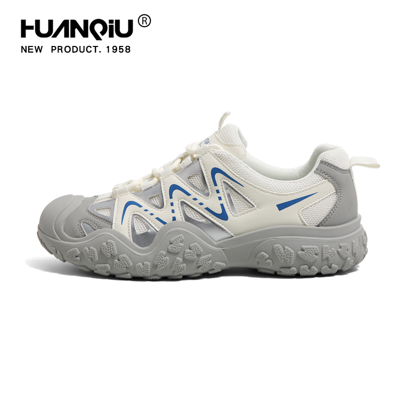 Universal Hiking Shoes Men 2024 Fall and Winter New Arrival Easiest for Match Thick Sole Outdoor Hiking Non Slip Casual Sports Shoes Men