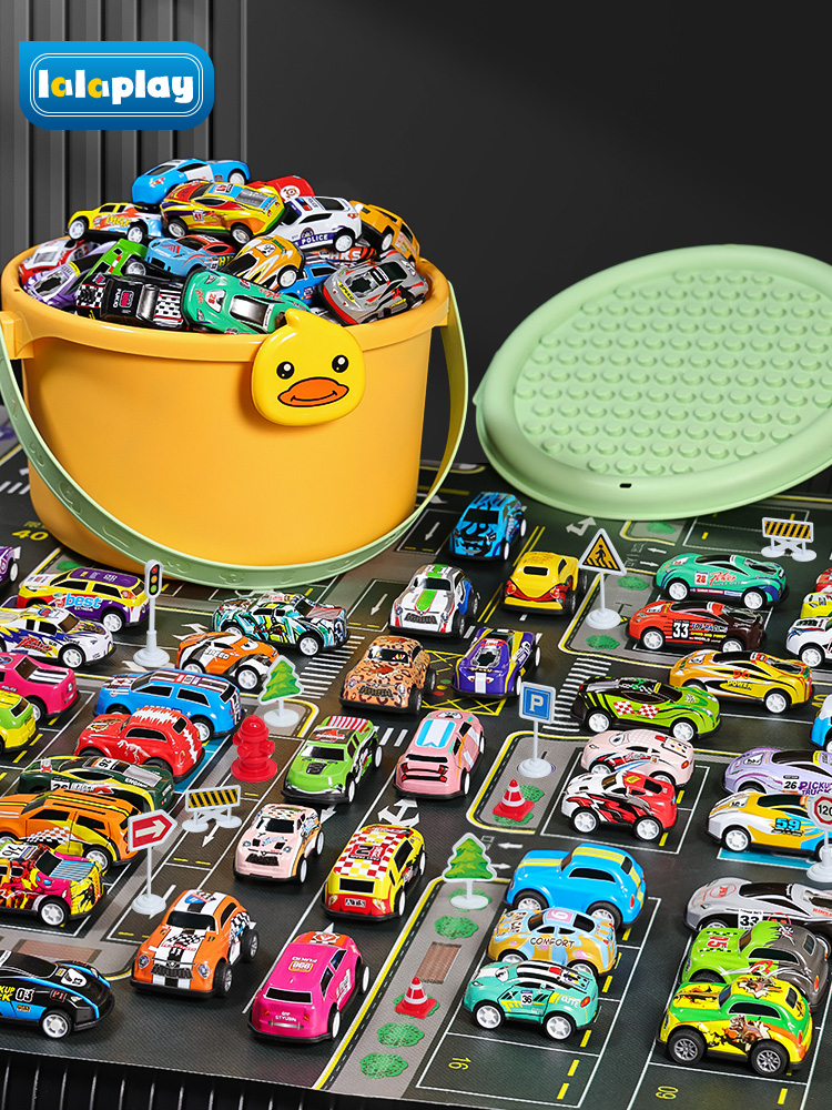 Kids Alloy Car Toy Car Boy Warrior Artificial Racing Car Model Gift Set Boy Birthday Gift