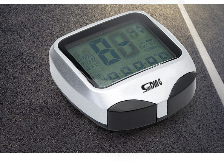 Waterproof Bicycle Odometer with Large Display