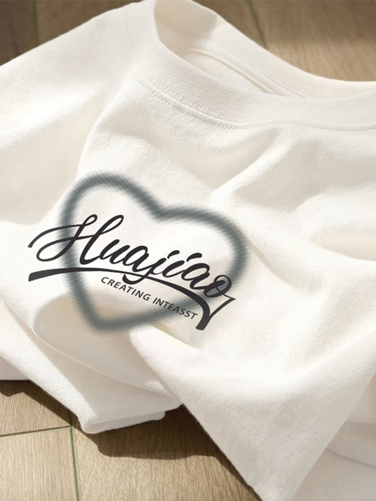 Women's Clothing in 13 Lines 2025 New Arrival Shoulder Pure Cotton Short-Sleeved T-shirt Women's Inner Wear Loose Slim Looking White Tops Summer