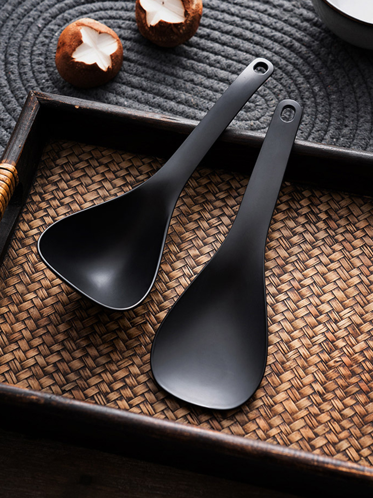 Rice Spoon Soup Spoon For Home Alloy Rice Spoon Kitchen Soup Spoon Rice Spoon Soup Spoon Rice Shovel Rice Spoon Sub-Soup Spoon High Temperature Resistance