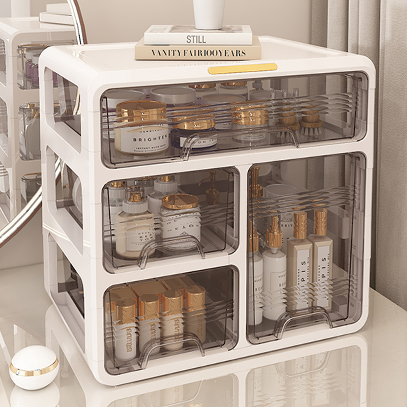 Cosmetics Storage Box Lipstick Mask Compartment Storage Rack Drawer Dressing Table Skin Care Cosmetic Brush Storage Box