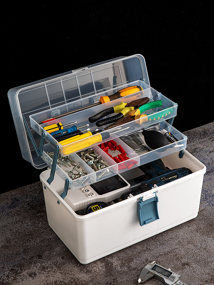 Portable Maintenance Large Capacity Storage Box Hardware Tools