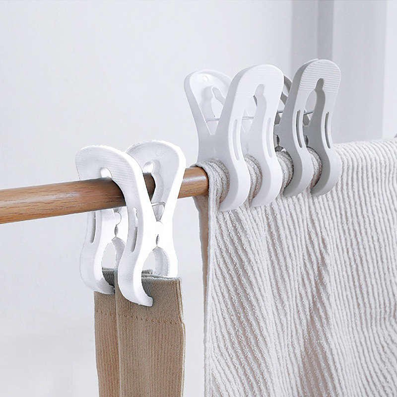 Jujiajia Daily Necessities Minimalist Large Windproof Clip Plastic Clothes Clip Airing Quilt Clip Clothes Pin Drying Clip