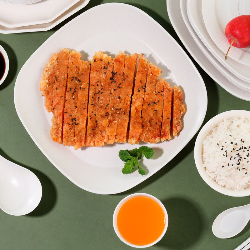 Rice Husk Environmental-Friendly Degradable High Temperature Resistant Commercial Plate