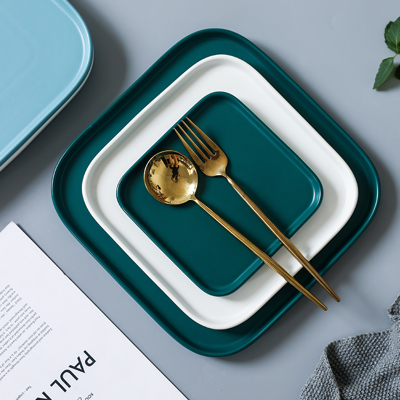[Choose 4 Pieces for 39 Yuan] Ceramic Plate, Western Tableware, Special Offer, Super Cost-Effective