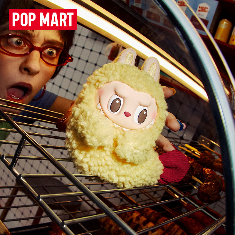 PopMart Pop Mart the Monsters Strange Flavor Convenience Store Series Earphone Bag Labubu Peripheral