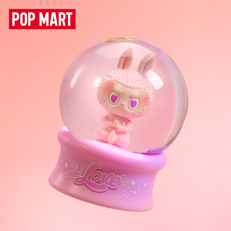 PopMart Pop Mart Automobiles Curtain Cloth Front High Energy Series Blind Box Crystal Ball Labubu Decoration Gift