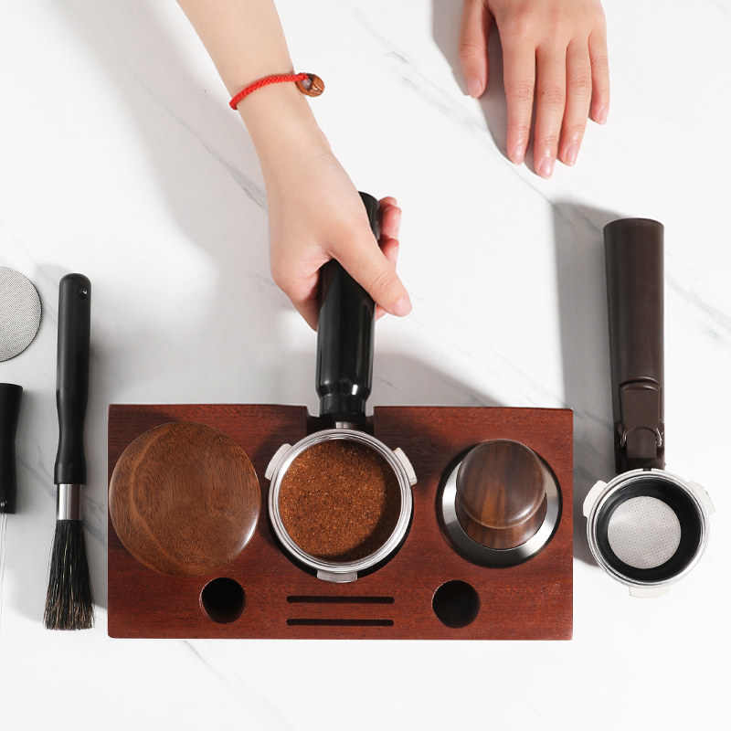 مجموعة قاعدة ضغط القهوة مونغديو 51/58 مم لآلة تحضي...