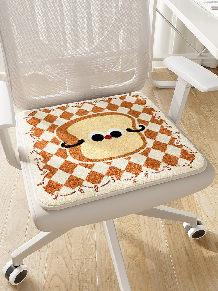 2025 New Arrival Seat Cushion Winter Thickening Non Slip Office Chair Comfortable Long-Sitting Anti-Butt Pain Soft Seat Cushion