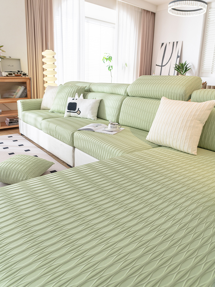 Ice Silk Sofa Cover Universal All-Inclusive Fancy 2025 New Arrival Sofa Cover All Year Round Neutral Non Slip Sofa Cover