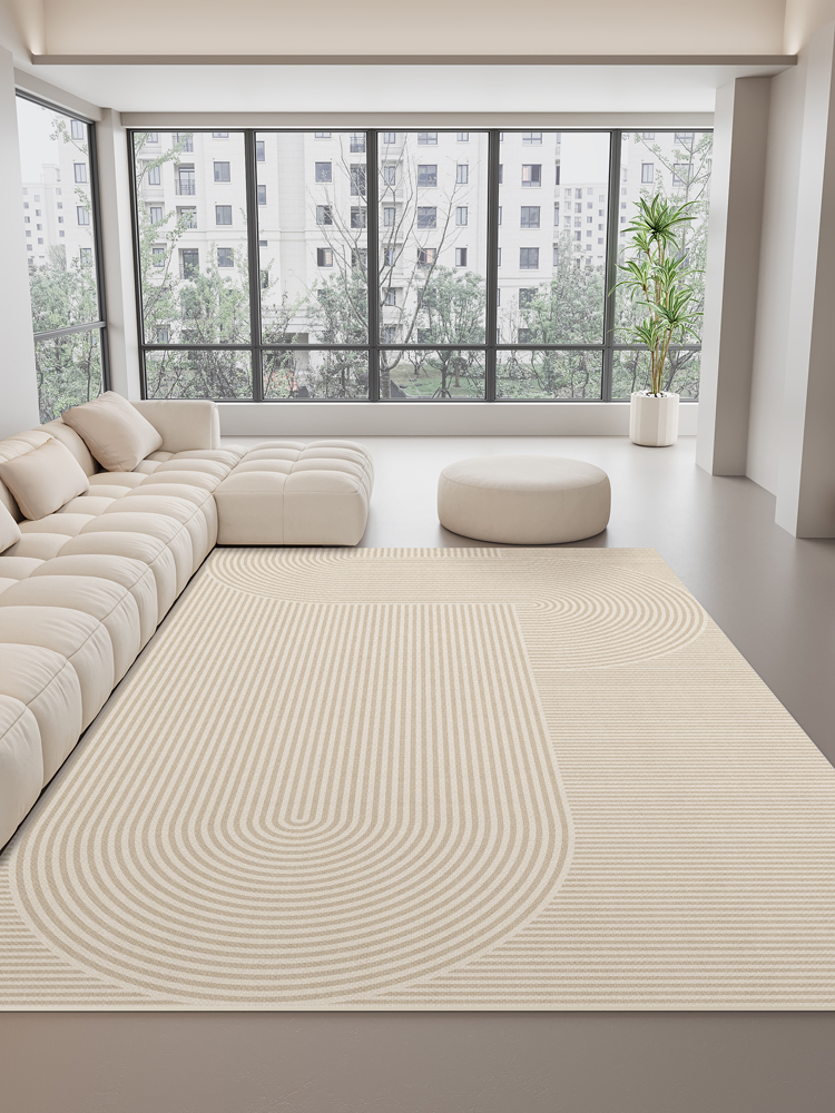 Bedroom Cream-Style Washable and Soundproof Carpet Sofa