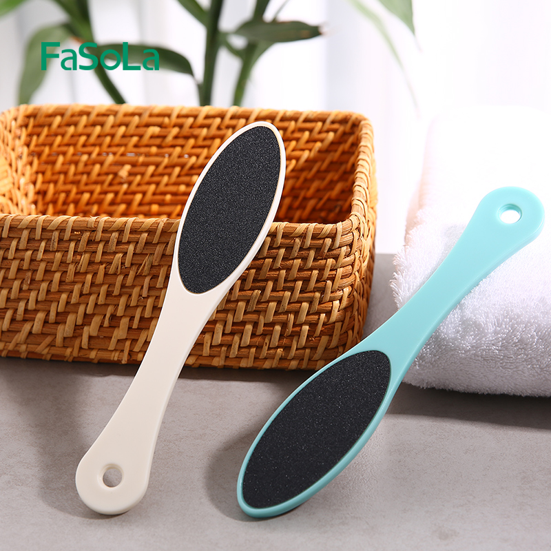 Fasola Matte Rub Foot Board Pumice Stone Exfoliating Skin For Home Men's and Women's Heel Exfoliating Kit Sole Pedicure Device