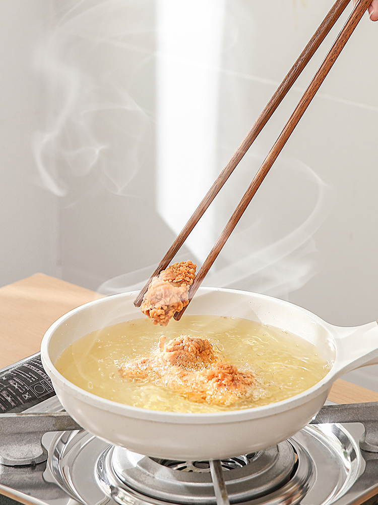 Fasola Solid Wood Frying Anti-Scalding Scoop Noodles Long Chopsticks