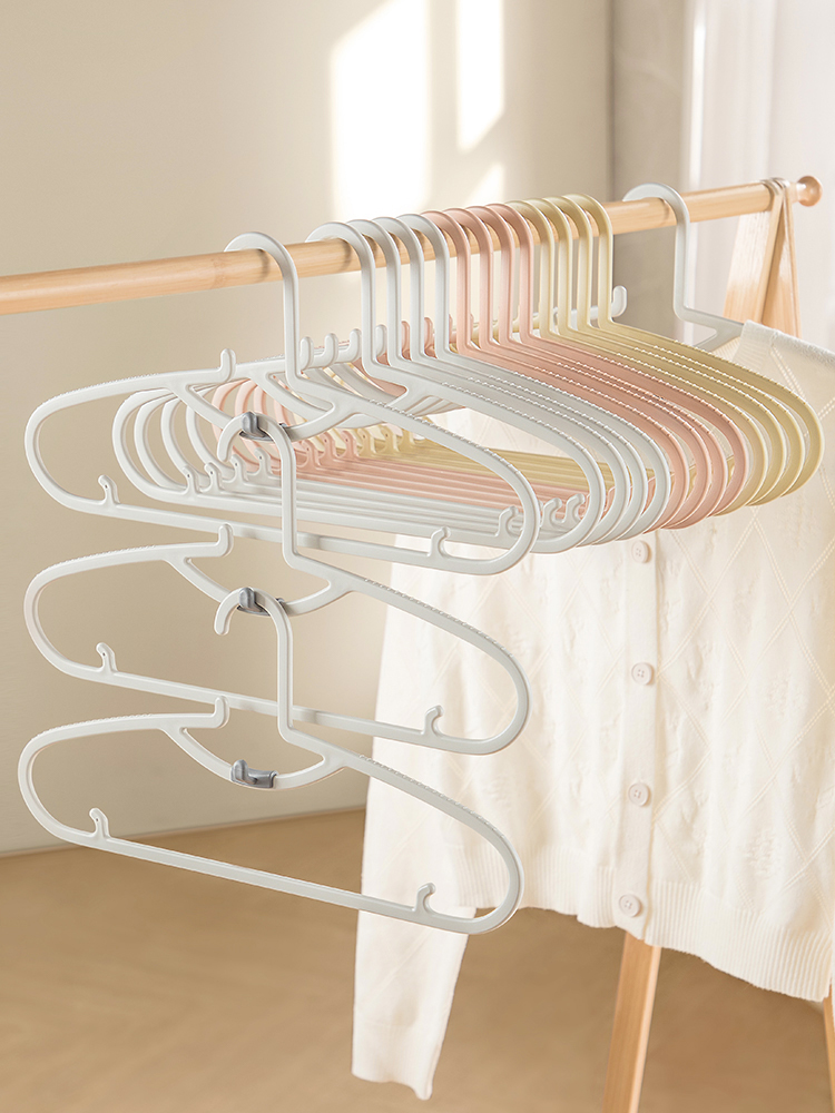 Vertical Hanger Non-Slip Hanger Hanger For Home Hanger Clothes Handy Gadget Anti Shoulder Angle Wardrobe Clothes Hanger Multifunctional