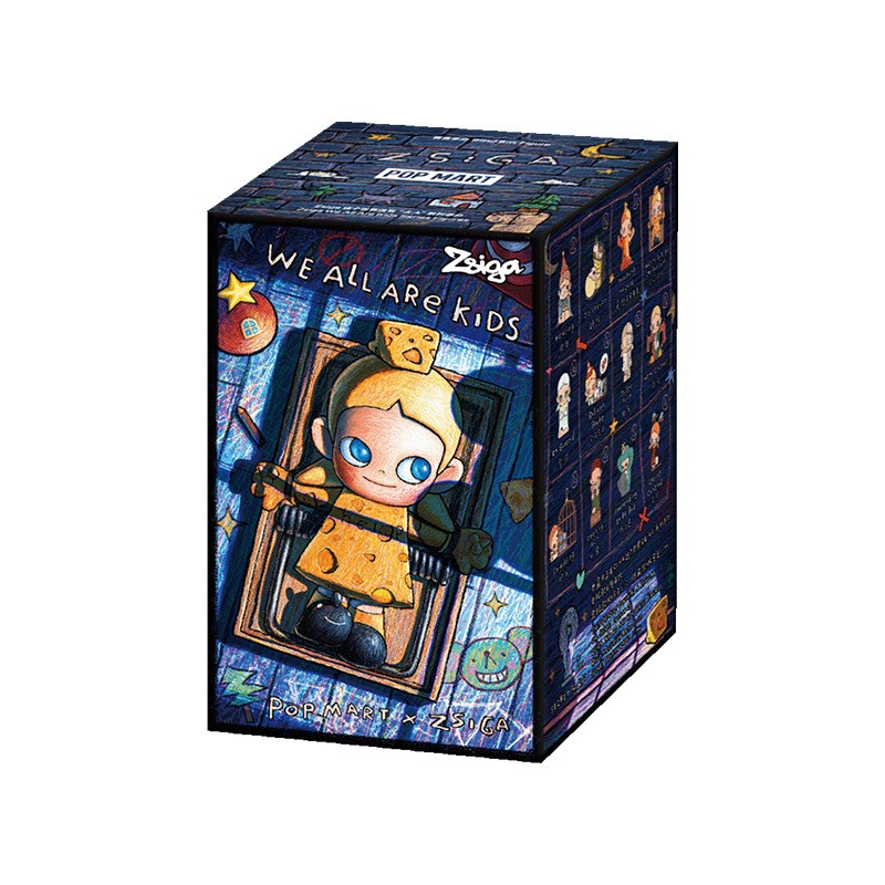 [Tens of Billions] PopMart Pop Mart Zsiga There Is No Adult Blind Box Hand-Made Trendy Toy in This World