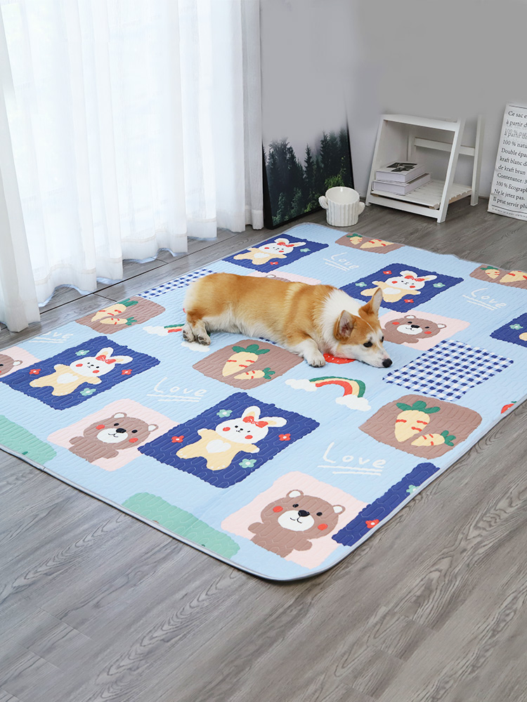 Dog Mat Dog Mattress Cat Mat Sleep for Pet Mat Summer Mat Small Size Dogs Teddy Large Dog