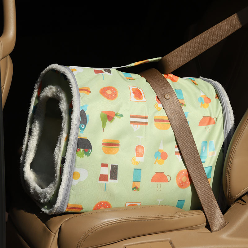 Pet Car Nest Cat Nest Car Kennel Puppy Dog Car Handy Gadget Long Distance Car Mat Cushion Small Size Dogs Seat