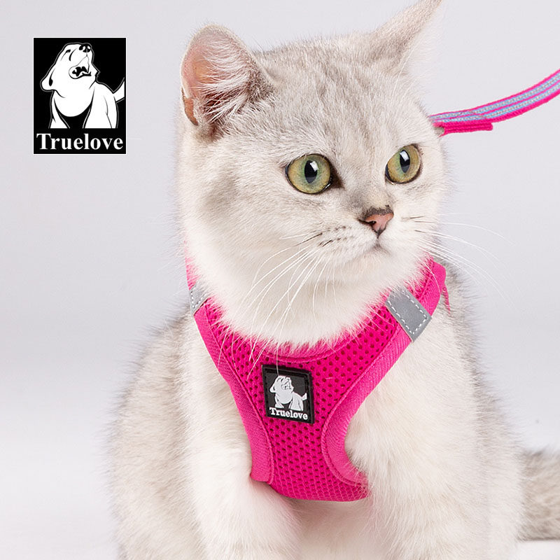 Truelove Cat Towing Rope Special Kitten Traction Walking Cat Leash Handy Gadget Anti Breaking Loose Chain Supplies