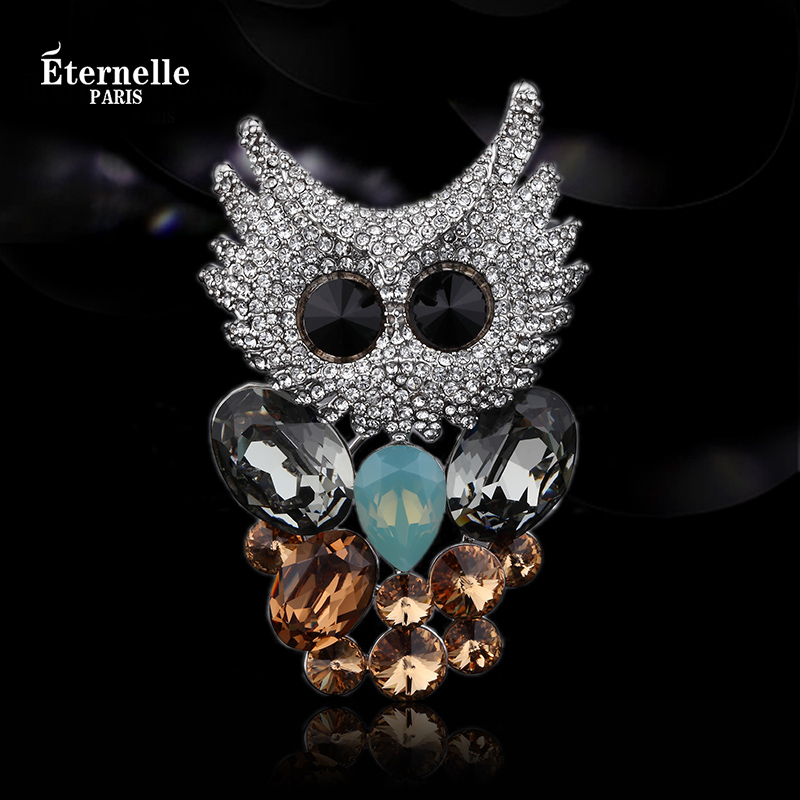 Eternelle Fashion Owl Austrian Crystal