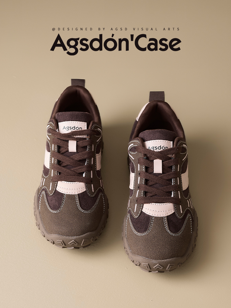Augusto Retro German Training Shoes for Women 2025 New Arrival Spring and Autumn Thick Sole Increased by Athleisure Cortez Easiest for Match