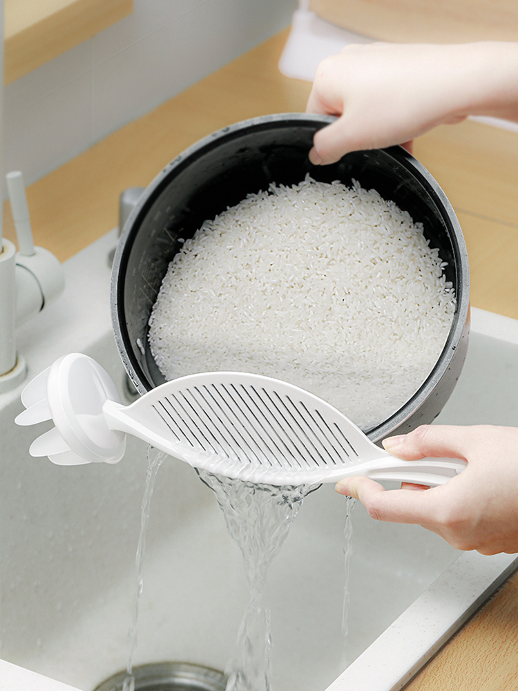Japanese-Style Kitchen Drain Home Stirring Rod Fabulous Rice Washing Gadget