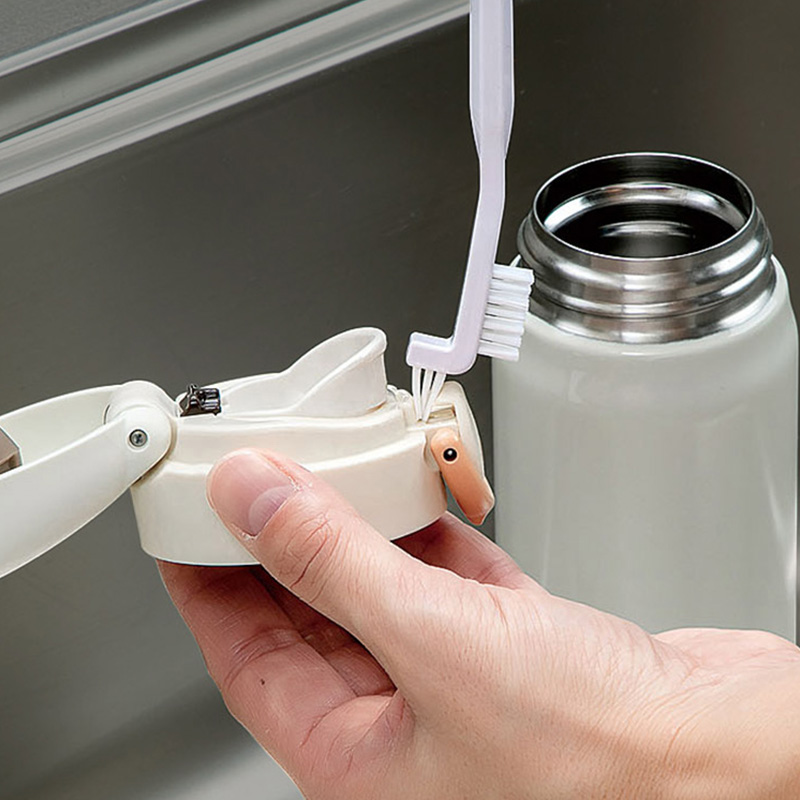 Japan Import Thermal Cup Lid Gap Cleaning Brush Cup Water Tea Cup Cleaning Brush Cup Brush Suit