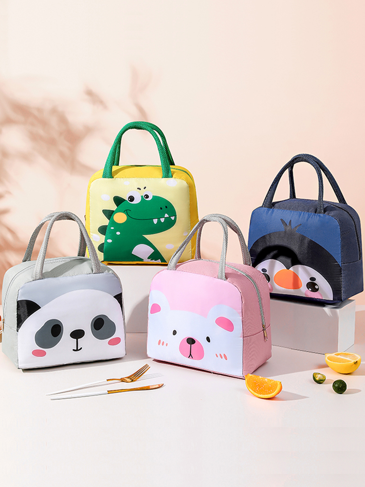 Insulated Lunch Box Handbag Primary School Student Waterproof Bento Bag Meal Bag Office Worker Portable Lunch Thickened Aluminum Foil Bag