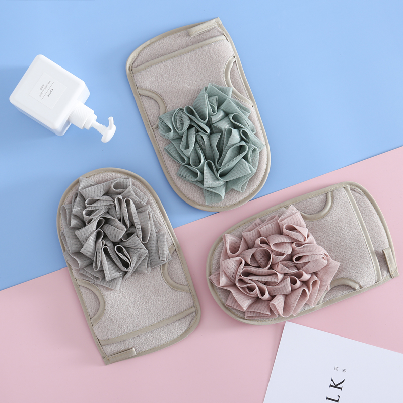 Hot Children's and Women's No Pain Mesh Sponge Gloves Bath Towel