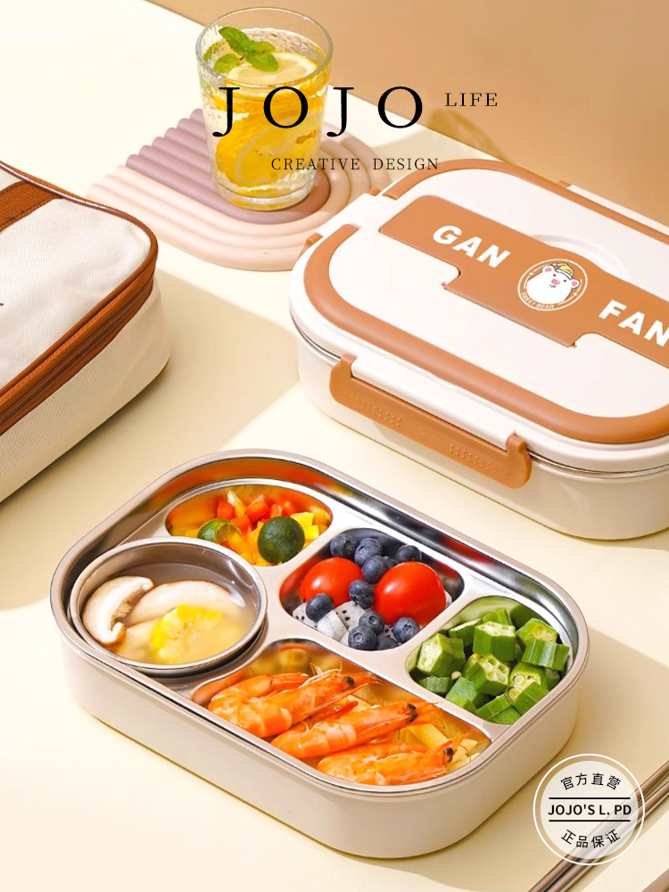 Jojo's L. Pd. Calendar. Stainless Steel Insulated Lunch Box for Primary and Secondary School Students Kids | Old Calendar