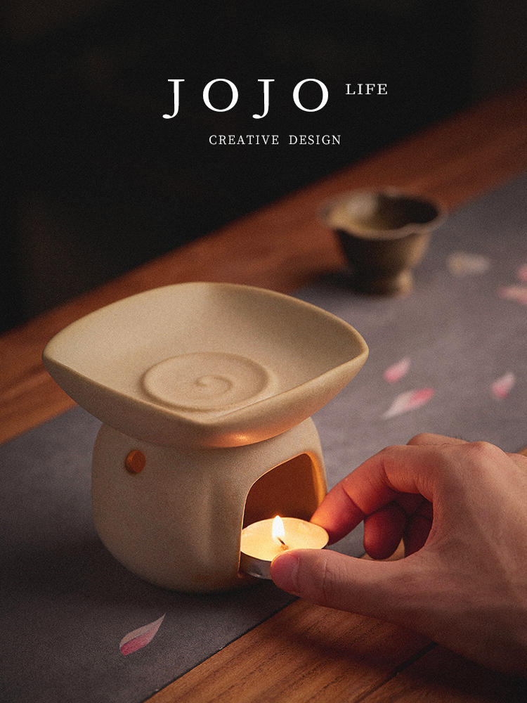 Jojo's L. PD · Sand · Incense Burner For Home Indoor Stoneware Ceramic Creative Ornaments | Xisha