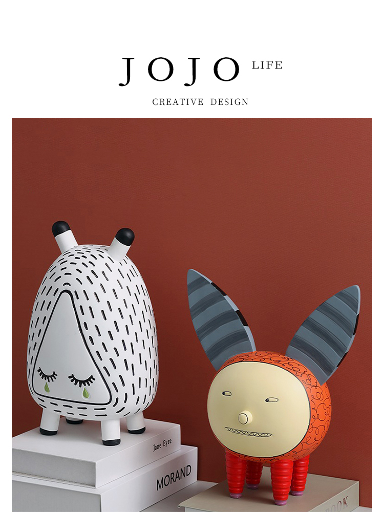 Jojo's L. Pd. Bent. Abstract Desktop Decoration Creative Modern and Simple Living Room Fun