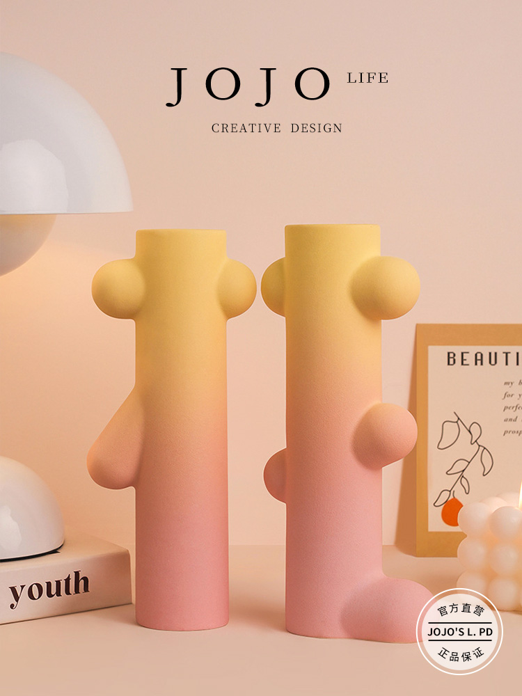 Jojo's L. Pd. Gong. Hallway TV Cabinet Home Table Decoration Special-Shaped Flower Word Flower Device | Attack Speed