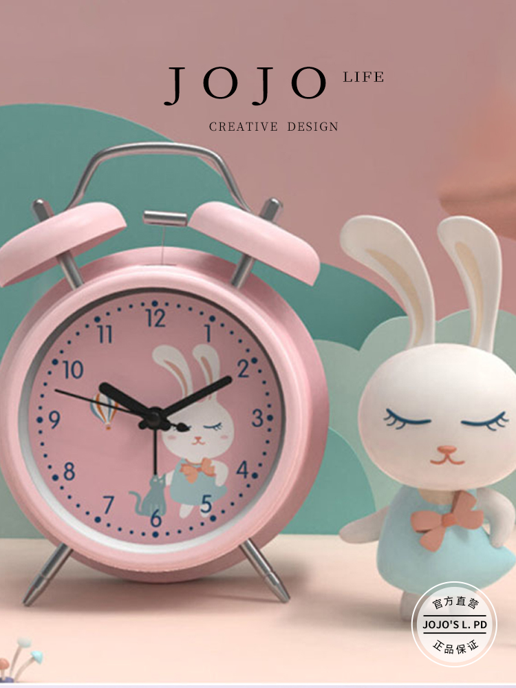 Jojo's L. Pd. Mr. Grocery. Alarm Clock Mute Cartoon Cat Creative Dinosaur Bedroom Alarm Clock | Knowledge