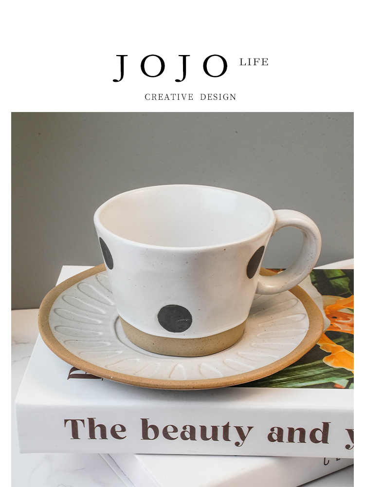 Jojo's L. PD · Spot · Cup Set For Home European Retro Dots Ceramic Coffee Set | Spot