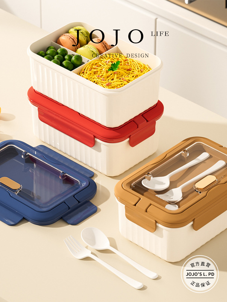 Jojo's L. Pd. Mr. Grocery. Japanese Lunch Box Plastic Large Capacity Office Lunch Box | Luoshan