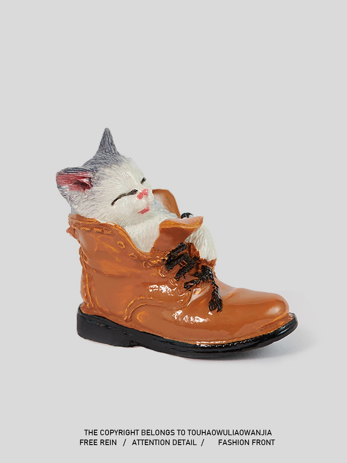 Number One Home! Bored, Put a Healing System Kitty! Creative Cartoon Decoration Birthday Gift