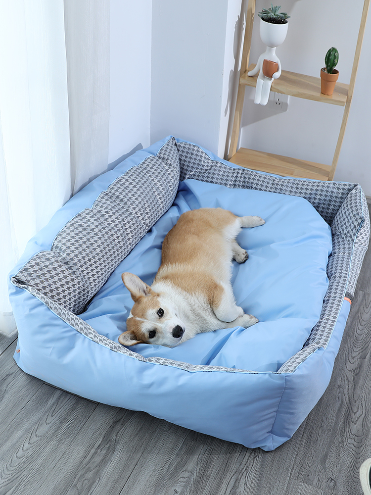 Kennel All Year Round Neutral Removable and Washable Bite-Resistant Summer Small Size Dogs Labrador Corgi Summer Large Dog Dog Bed