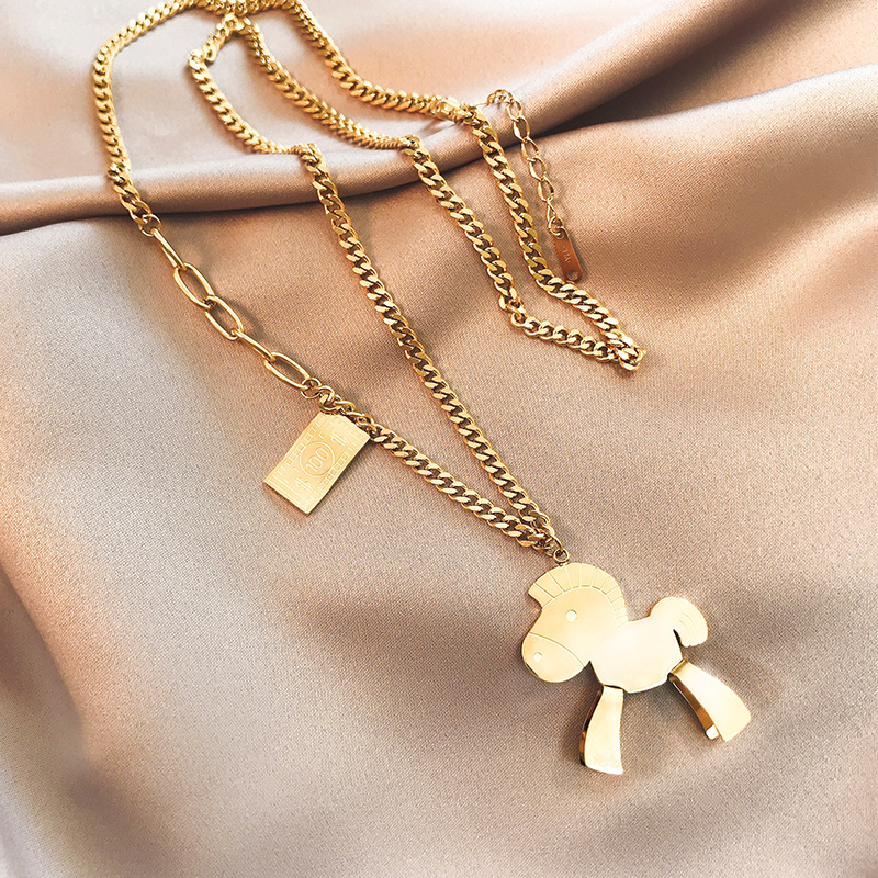 Niche Style Win Instant Success Ins Cool Sweater Chain