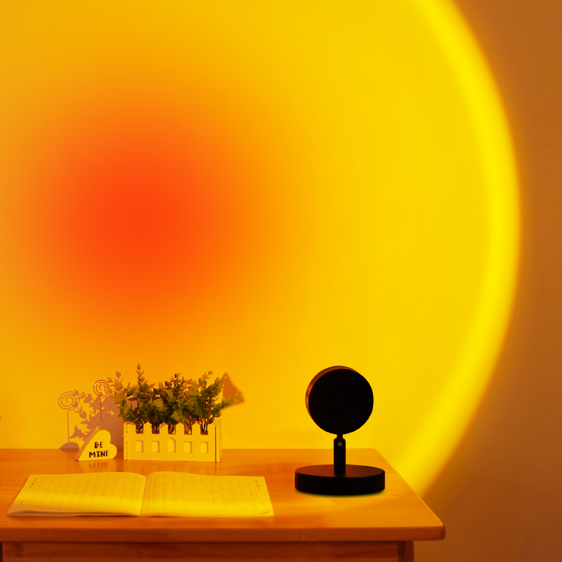 Sunset Bedroom Room Atmosphere Ins Wind Sunset Light
