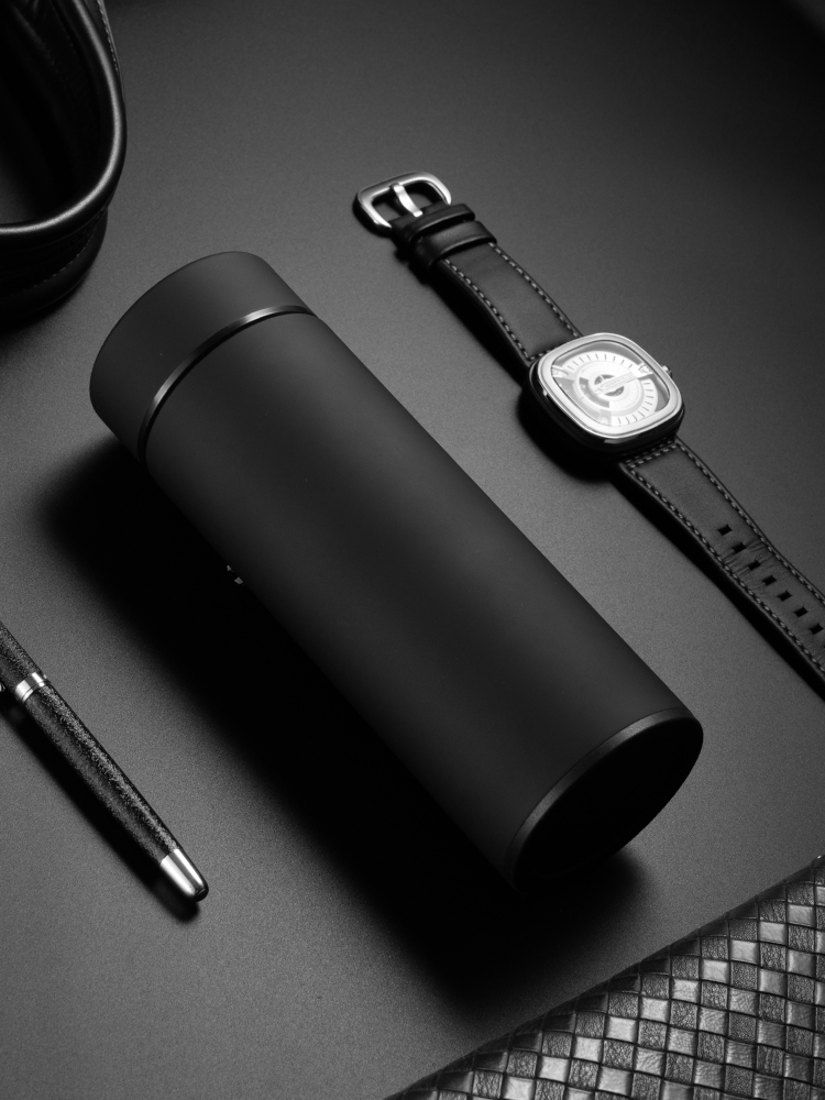 Vanow Tea Water Separation Vacuum Cup Men High-Grade 316 Stainless Steel Large Capacity Portable Tea Brewing Water Cup Gift Box