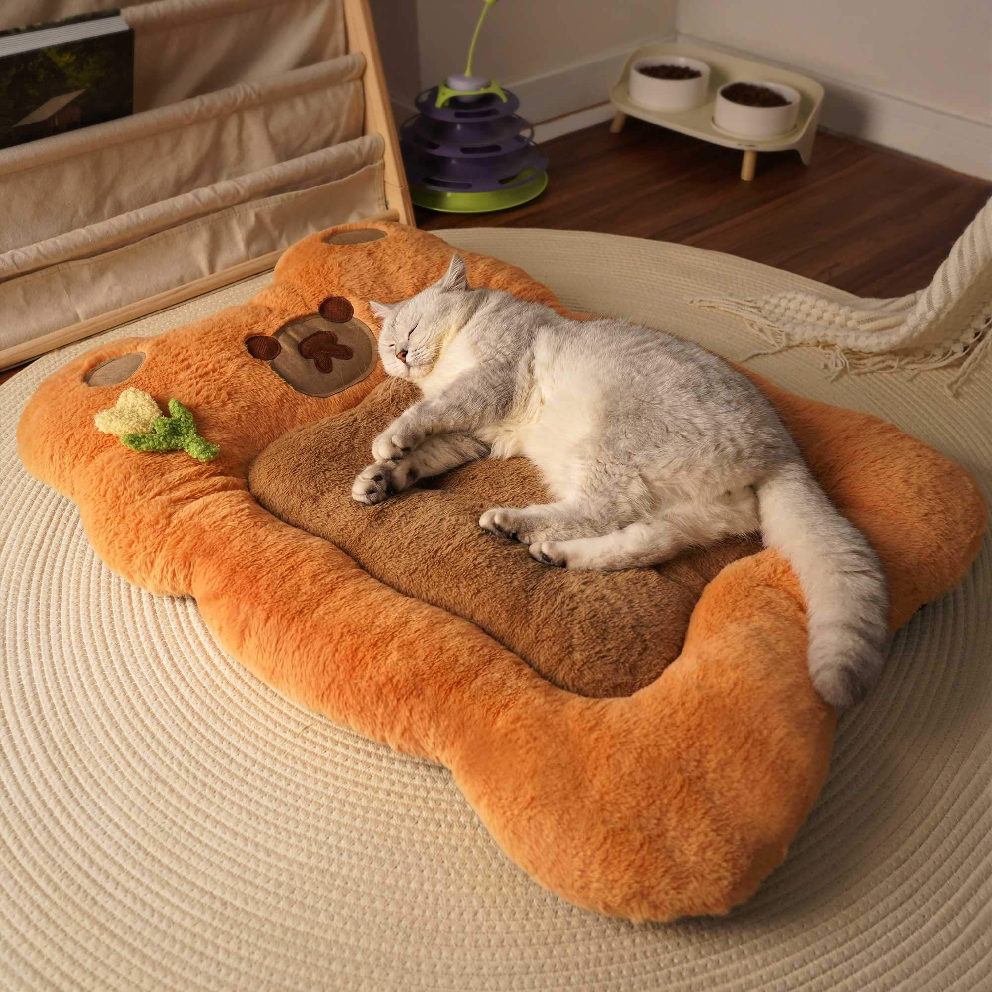 Cat Nest All Year Round Neutral Winter Heattech Cat Nest Cat Bed Winter Pet Kennel Cat Mat Sleep Cat Sofa
