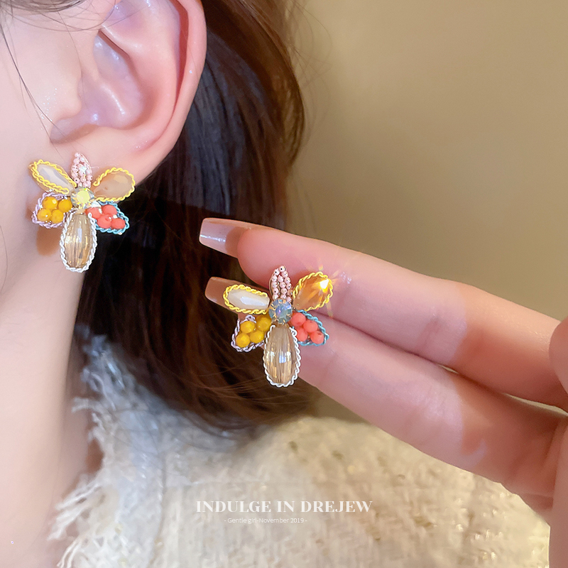 Drejew Earrings Niche Design Classy 2025 New Young Luxury Fashion Delicate Earrings Easiest for Match Earrings for Women