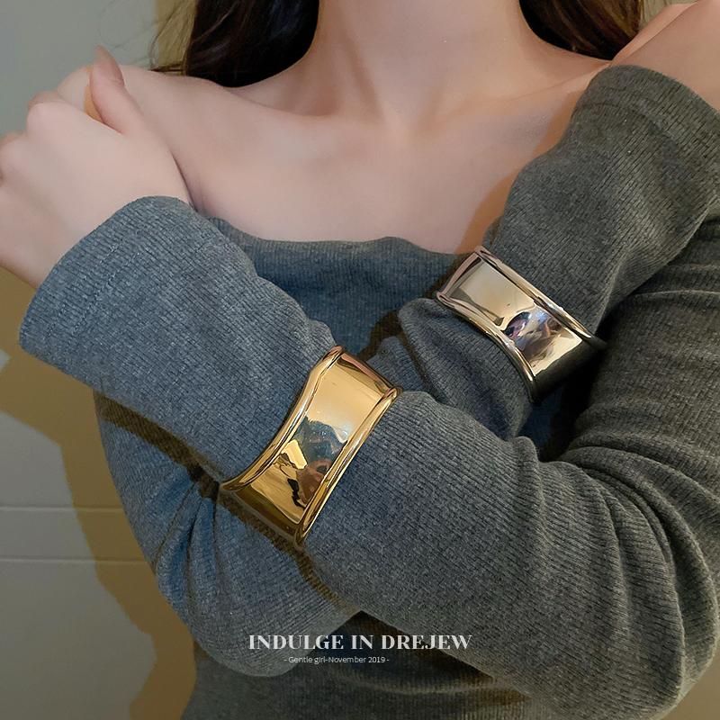 Niche Style Asymmetrical Bracelet Female Best Selling Stylish Opening