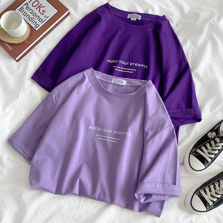 150.00kg K-style Tops Oversize Women's Clothing Plus Size Ladies Short Sleeve T-Shirt 100.00kg Loose All-Matching Youthful-Looking Summer T-shirt