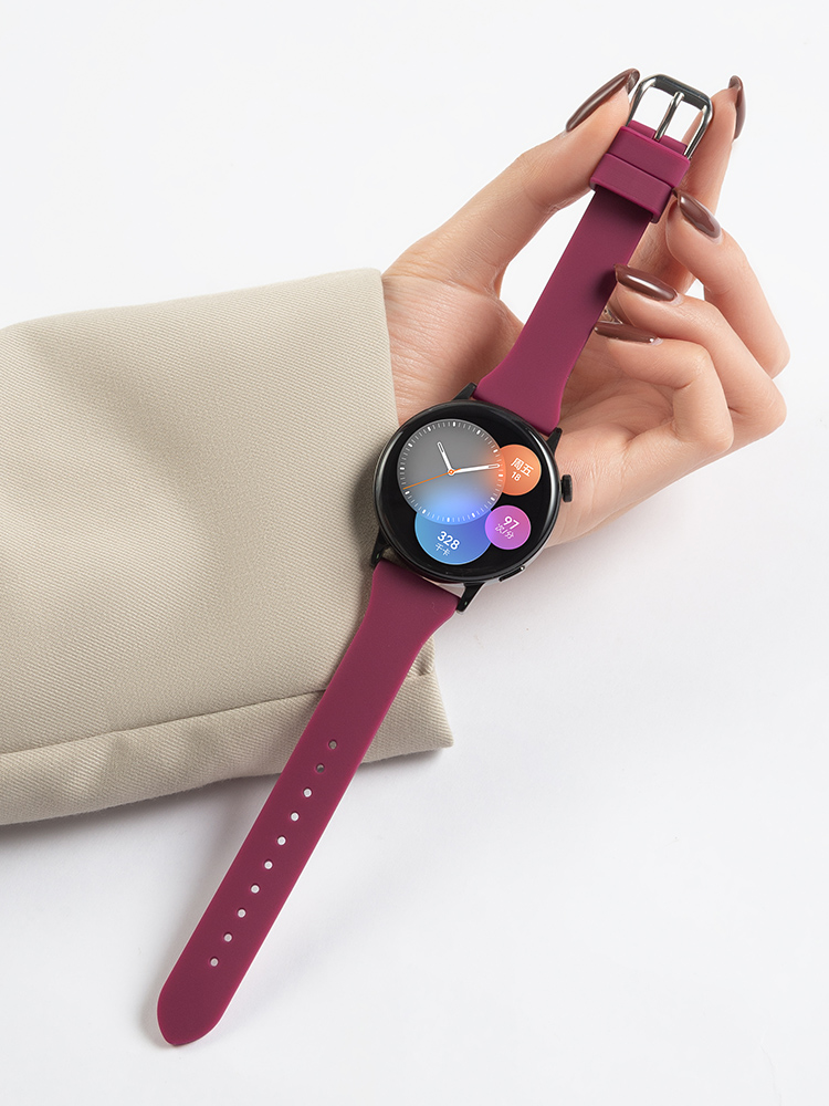 Suitable for Huawei GT3 Strap GT2 Smart GT1 Sports 2e Small Waist GS Leather Watch Glory Magic2 Men and Women Wrist Strap 42/46mm New Arrival Pro Watch Buds Replacement Belt Es Accessories