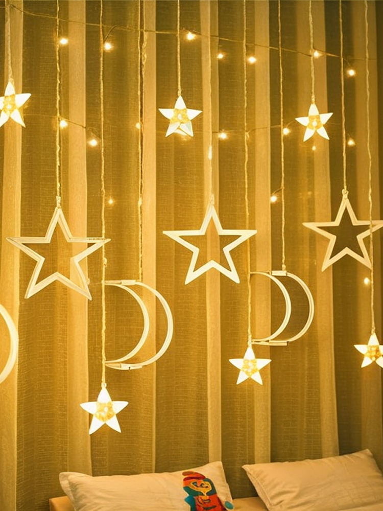 LED Twinkle Light Small Colored Lights Flashing Light String Light Starry Bedroom Room New Year Decoration Curtain Scene Layout