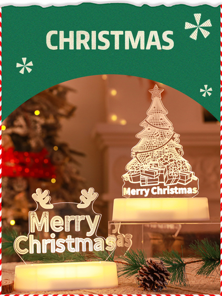 Christmas Decorations Small Christmas Tree David's Deer Snowman Decoration Scene Layout Photo Props Dress up Set Atmosphere